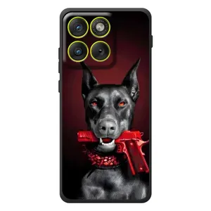 Чохол ДОБЕРМАН для Motorola Edge 70 (Доберман злий)