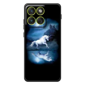 Чехол Unicorn на Motorola Edge 70 (Единорог)