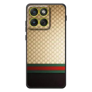 Чехлы Бренд GUCCI для Motorola Edge 70 (Фон Гуччи)