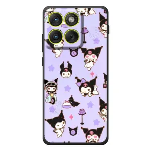 Чехол с персонажем Куроми на Motorola Edge 70 (Фон Куроми)