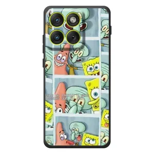 Силиконовый чехол Спанч Боб на Мо Motorola Edge 70 (Фото-БоБ)