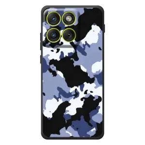 Камуфляжный Чехол для Мо Motorola Edge 70 (Камуфляжный Серый)