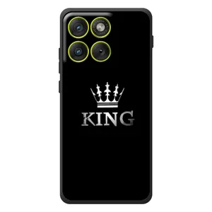 Чехол (Корона на чёрном фоне) для Мо Motorola Edge 70 (KING)