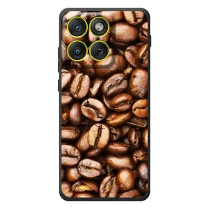 Чохол з зображенням смачної їжі для Motorola Edge 70 (Кава)