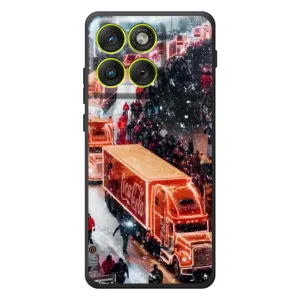 Чехлы на Новый Год Motorola Edge 70 (Кока Кола)