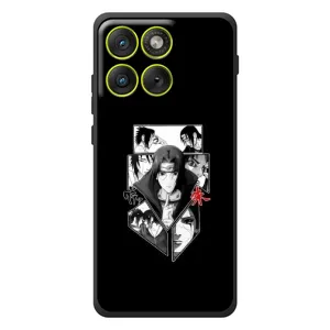 Чехлы с картинкой Итачи Учиха на Motorola Edge 70 (Коллаж Итачи)