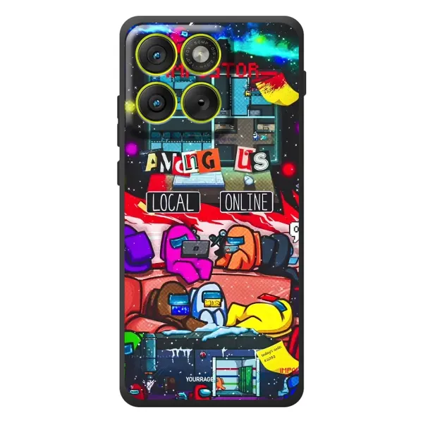 Чехол с рисунком «Команда 2» для Motorola Edge 70 Чехол с рисунком «Команда 2» для Motorola Edge 70