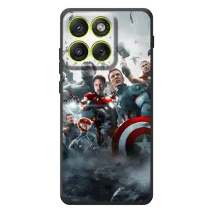 Чохол Супергерої Марвел на Motorola Eдж 70 (Команда марвел)