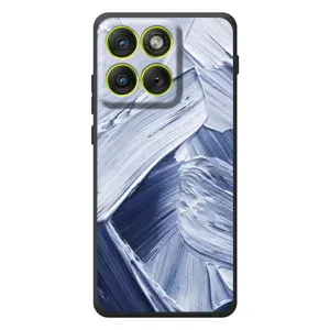 Чехлы со смыслом для Motorola Edge 70 (Краски мазки)