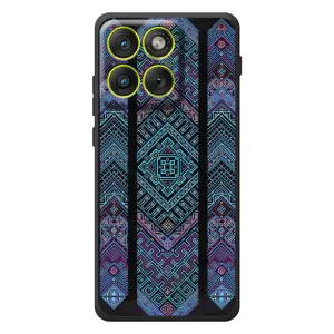 Силиконовый Чехол на Motorola Edge 70 (Крутой орнамент)