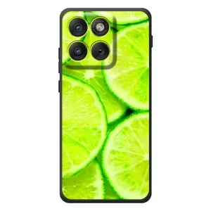 Чохол з зображенням смачної їжі для Motorola Edge 70 (Лайм)