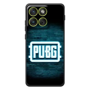 Чохол (TPU) з картинкою "Лого Пабг" на Motorola Eдж 70 (Лого PUBG)
