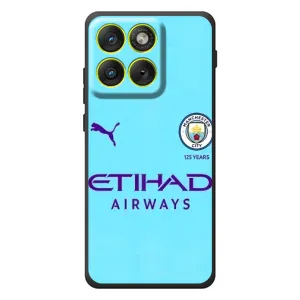 Силиконовые Чехлы принт Футбол на Motorola Edge 70 (Man City)