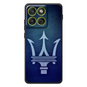Чехлы с тематикой "Крутые машины" на Motorola Edge 70 (Лого Maserati)