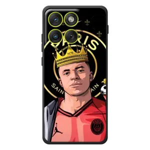 Чохол (TPU) з Футболістом на Motorola Edge 70 (Mbappe King)