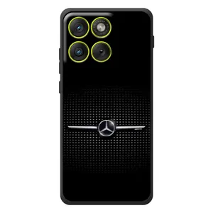 Силиконовый бампер с картинкой машины на Motorola Edge 70 (Mercedes)