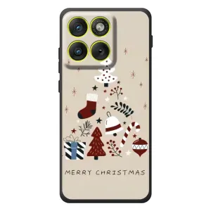 Чехол Санта Клаус для Motorola Edge 70 (Merry Christmas)