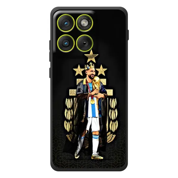 Чехол с рисунком «Месси король» для Motorola Edge 70 Чехол с рисунком «Месси король» для Motorola Edge 70