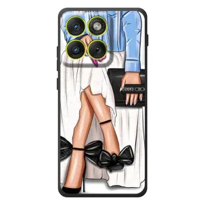 Силіконовый Чохол на Motorola Edge 70 з картинкой Модных девушек (Мода)