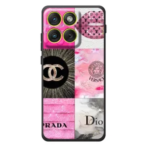 Чохол (Dior, Prada, YSL, Chanel) для Motorola Edge 70 (Модніца)
