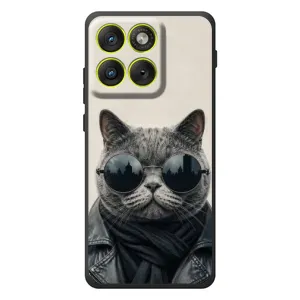Чехол на тематику: Коты для Motorola Edge 70 (Модный кот)
