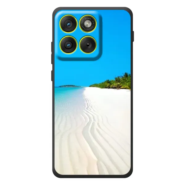 Чехол с рисунком «Море песок» для Motorola Edge 70 Чехол с рисунком «Море песок» для Motorola Edge 70