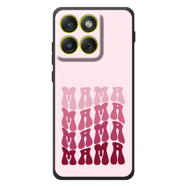Чехол с рисунком «Надпись мама» для Motorola Edge 70 Чехол с рисунком «Надпись мама» для Motorola Edge 70