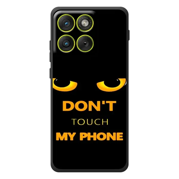 Чехол с рисунком «Не трогай мой телефон» для Motorola Edge 70 Чехол с рисунком «Не трогай мой телефон» для Motorola Edge 70