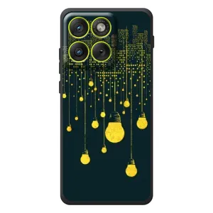 Силіконові Чохли Коханій людині для Motorola Edge 70 (Нічне місто)