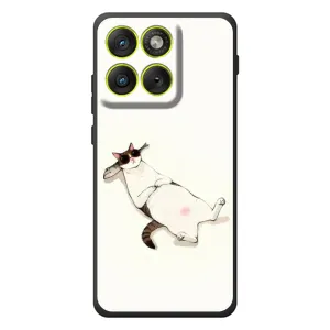 Чехол на тематику: Коты для Motorola Edge 70 (Отдых)