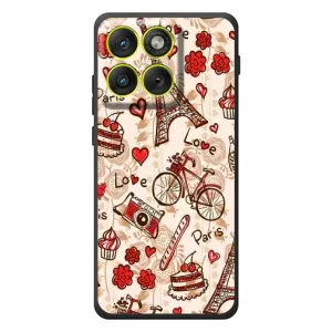 Чехол с Эйфелевой башней на Motorola Edge 70 (Париж мечта)