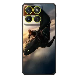 Чехол дракон Беззубик для Motorola Edge 70 (Полет Беззубика)