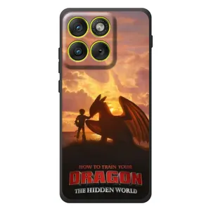 Чехол дракон Беззубик для Motorola Edge 70 (Постер Беззубика)