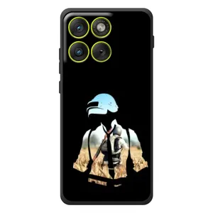 Чохол з картинкою "Герой Pubg" на Motorola Edge 70 (Пубг мен)