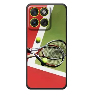 Чохли з прінтом Спортивна тематика для Motorola Edge 70 (Ракетки теніс)
