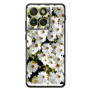 Чохол з ромашками на Motorola Edge 70 (Рамка в ромашках)