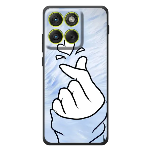 Чехол с рисунком «Сердечка знак» для Motorola Edge 70 Чехол с рисунком «Сердечка знак» для Motorola Edge 70