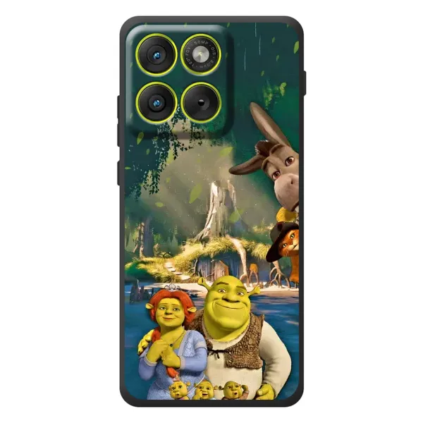 Чехол с рисунком «Шрек и Фиона» для Motorola Edge 70 Чехол с рисунком «Шрек и Фиона» для Motorola Edge 70
