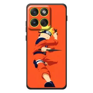 Чехлы с принтом Наруто на Motorola Edge 70 (Силуэт Наруто)
