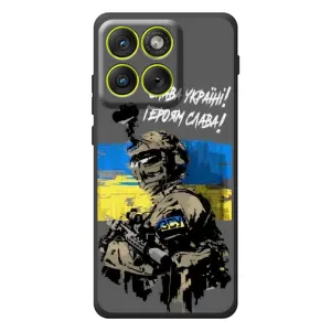 Патріотичний Чохол для Motorola Edge 70 (Слава Україні)