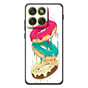 Чохол з зображенням смачної їжі для Motorola Edge 70 (Соковиті пончики)