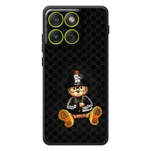 Чехлы Мишка Тедди для Мо Motorola Edge 70 (Тедди Гуччи)