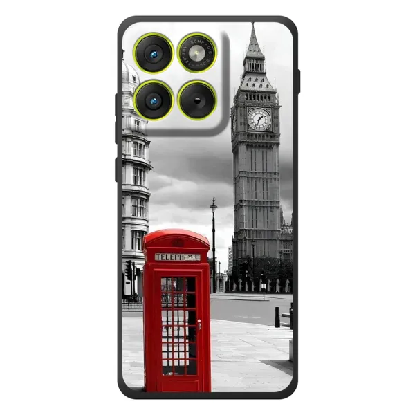 Чехол с рисунком «TELEPHONE» для Motorola Edge 70 Чехол с рисунком «TELEPHONE» для Motorola Edge 70