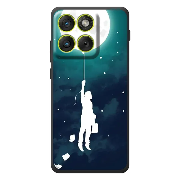 Чехол с рисунком «To The moon» для Motorola Edge 70 Чехол с рисунком «To The moon» для Motorola Edge 70
