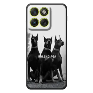 Чохол ДОБЕРМАН для Motorola Edge 70 (Три добермана)