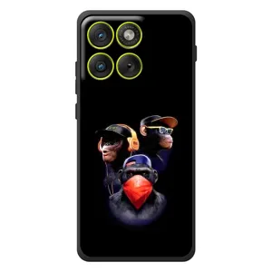 Чехлы с Горилой на Мо Motorola Edge 70 (Три обезьяны)