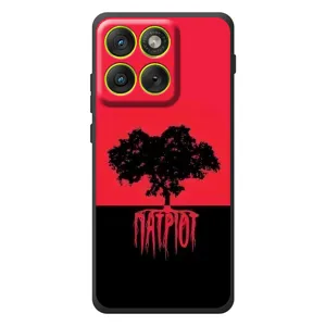 Чехлы УПА (Красно-Чёрный) на Motorola Edge 70 (УПА Патриот)