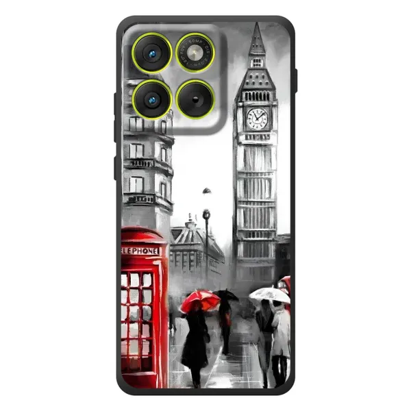 Чехол с рисунком «Вид на Биг Бен» для Motorola Edge 70 Чехол с рисунком «Вид на Биг Бен» для Motorola Edge 70