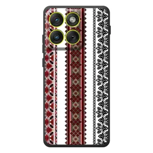 Силиконовый Чехол на Motorola Edge 70 с картинкой Вышиванки (Вышиваночки)