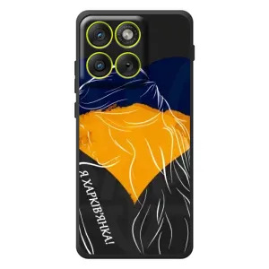 Чехол с Украинской символикой на Мо Motorola Edge 70 (Я Харьковчанка)